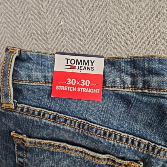 Tommy Hilfiger Jeans Women's 8 (30x30) Dark Wash Stretch Straight Style#78C1773 - Picture 13 of 16